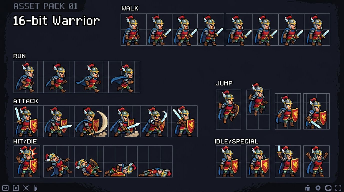 Game Asset & Pixel Art Come Alive