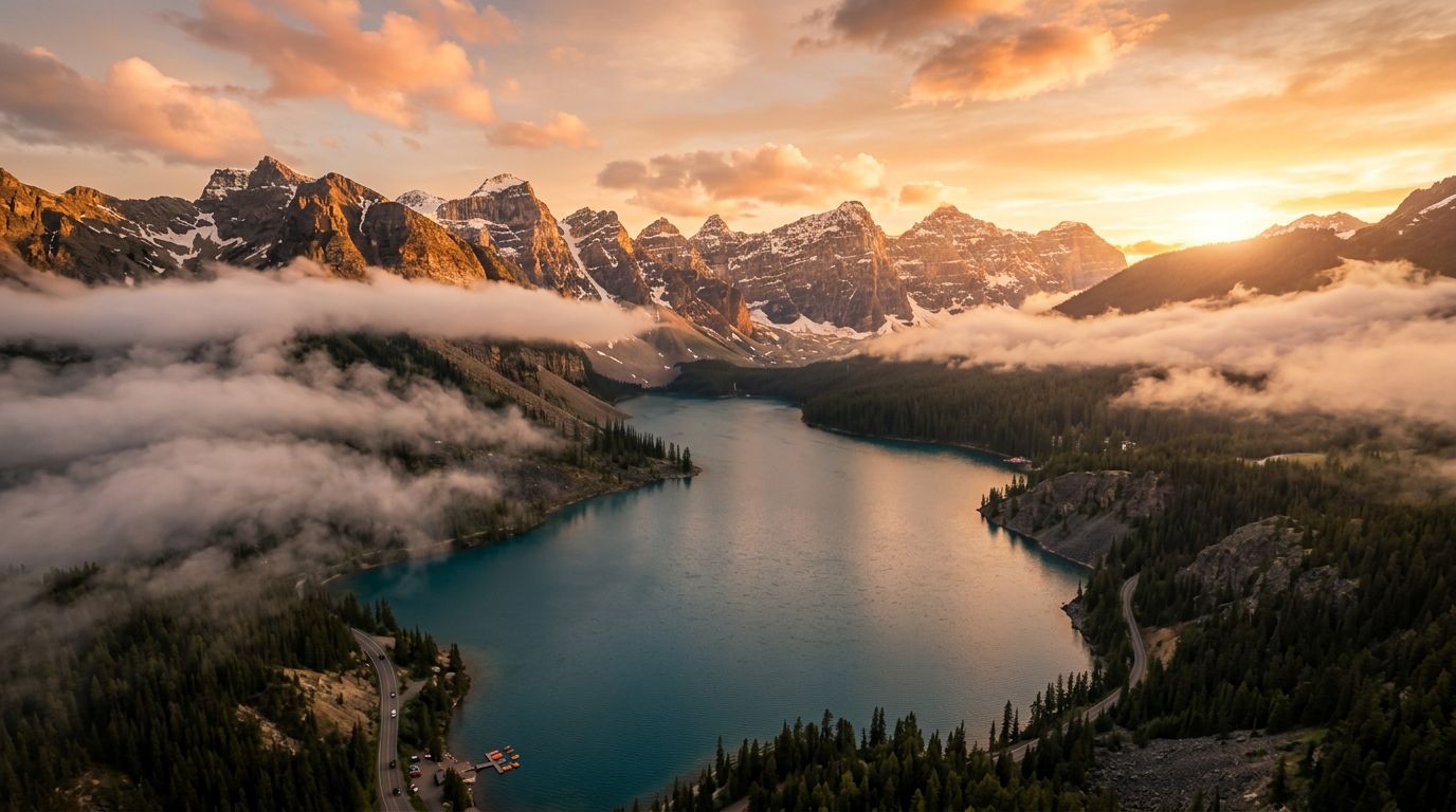 Cinematic Landscape Motion